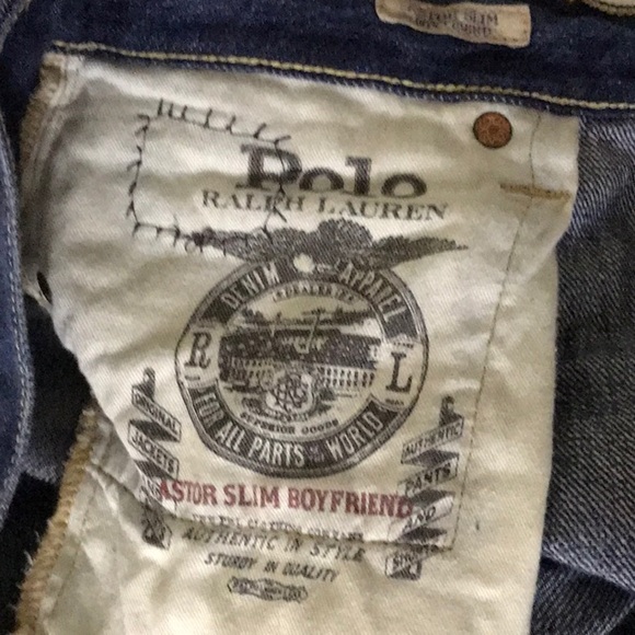 Authentic Super RARE Ralph Lauren Patchwork Jeans - Picture 7 of 8